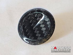 Alfa Romeo Giulia Start/ Stop Button Overlay - Carbon Fiber